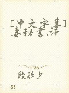 [中文字幕]人妻秘书,汗