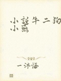 小说牛二狗,陈小燕