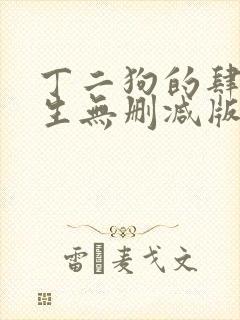 丁二狗的肆意人生无删减版小说免费