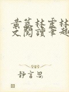 黄蓉林震林震全文阅读笔趣阁