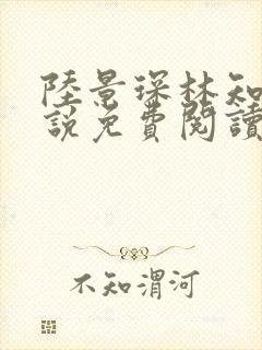 陆景琛林知瑜小说免费阅读最新章节