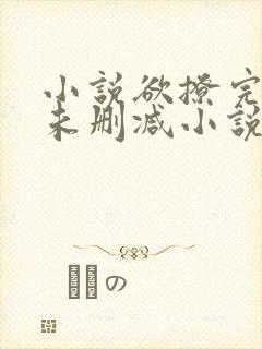 小说欲撩完整版未删减小说封面