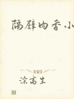 隔壁肉香小说