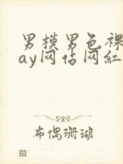 男模男色裸体gay网站网红封面