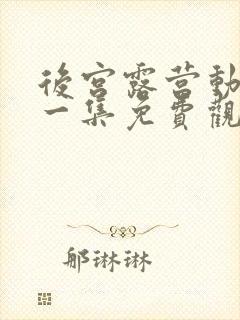 后宫露营动漫第一集免费观看