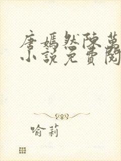 唐嫣然陈万里的小说免费阅读