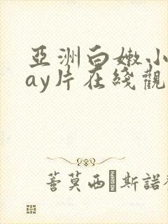 亚洲白嫩小受gay片在线观看