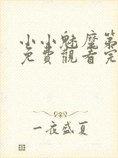 小小魅魔第一季免费观看完整版高清