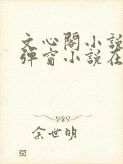文心阁小说_无弹窗小说在线免费阅读