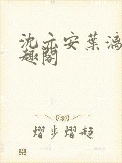 沈亦安叶漓烟笔趣阁封面