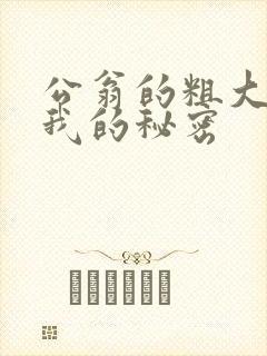 公翁的粗大放进我的秘密
