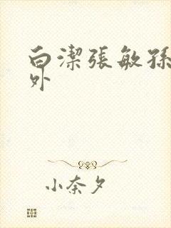 白洁张敏孙倩番外