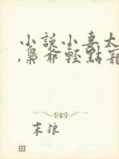 小说小妻太娇嫩,枭爷轻点宠在线阅读