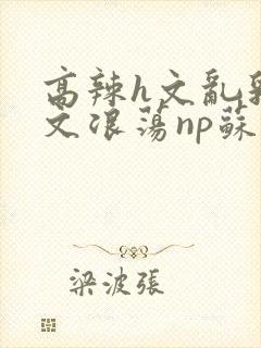 高辣h文乱乳h文浪荡np苏夏