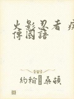 火影忍者 疾风传国语