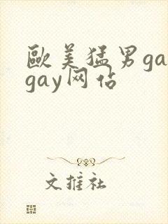 欧美猛男gaygay网站