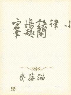 官场铁律 小说笔趣阁