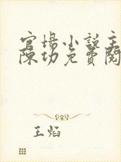 官场小说主人公陈功免费阅读