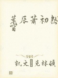 叶辰萧初然无弹窗封面