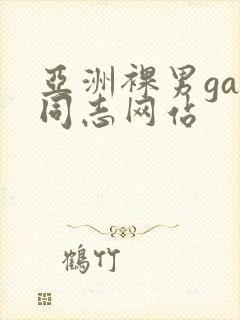 亚洲裸男gay同志网站