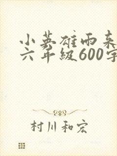 小英雄雨来梗概六年级600字