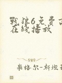 战狼6免费高清在线播放