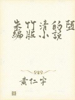 朱竹清的堕落改编版小说