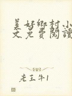 美好乡村小说全文免费阅读