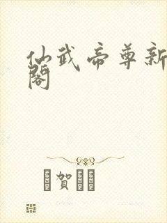 仙武帝尊新笔趣阁封面