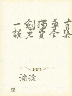 一剑独尊有声小说免费全集