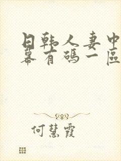 日韩人妻中文字幕有码一区二区