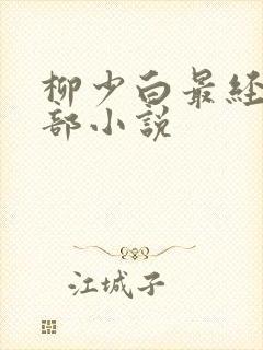 柳少白最经典十部小说