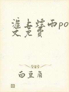 沪上烟雨po全文免费封面