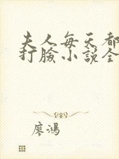 夫人每天都在线打脸小说全集完整版txt