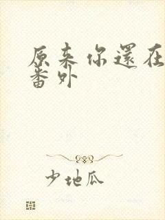 原来你还在这里番外封面