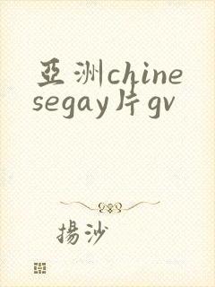 亚洲chinesegay片gv