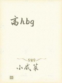 高hbg封面