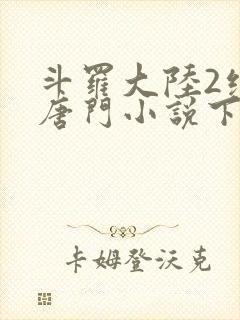 斗罗大陆2绝世唐门小说下载