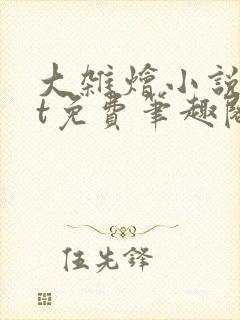 大杂烩小说txt免费笔趣阁