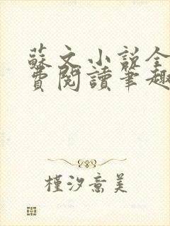 苏文小说全文免费阅读笔趣阁