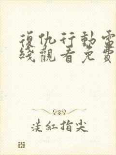 复仇行动电影在线观看免费完整版封面