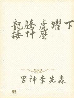 龙腾虎跃下一句接什么