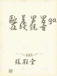 欧美男男gay在线观看