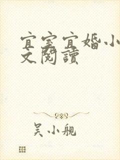 宜室宜婚小说全文阅读