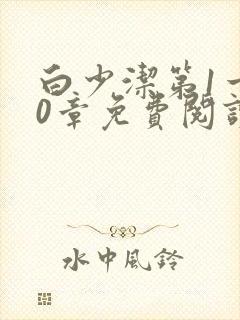 白少洁第1一40章免费阅读