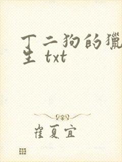 丁二狗的猎艳人生 txt