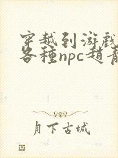 穿越到游戏里和各种npc赵青蔓