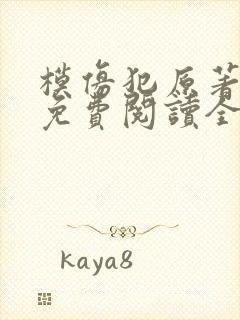 模仿犯原著小说免费阅读全文