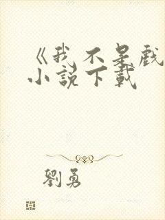 《我不是戏神》小说下载