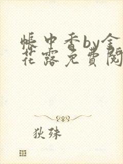 帐中香by金银花露免费阅读全文在线阅